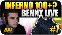 Advanced Warfare: 100? w/ Bal-27 Inferno - Benny Live #7 (CoD AW Multiplayer)