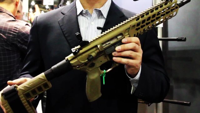 Hot New Gun: Sig MCX Pistol Variant