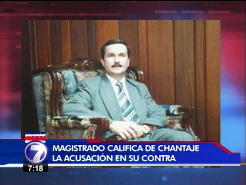 Fiscalía acusa de seis delitos a Magistrado Óscar González y pide juicio en su contra