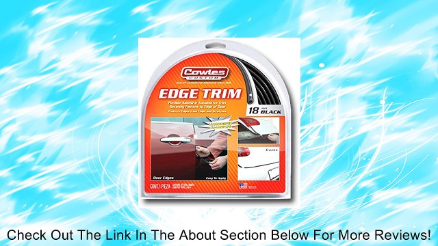 Cowles T5602 18 Black Edge Trim Review