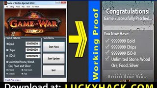 Game of War Fire Age Hacks get 99999999 Gold - No jailbreak - Best Version Game of War Cheat Chips 2