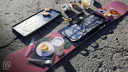 Breakfast Board! Hot Griddle Snowboard: ETT