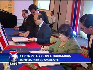 Costa Rica y Corea firman acuerdo para el tratamiento de desechos
