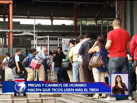 INCOFER valora cambios en horarios tras incremento en uso del tren