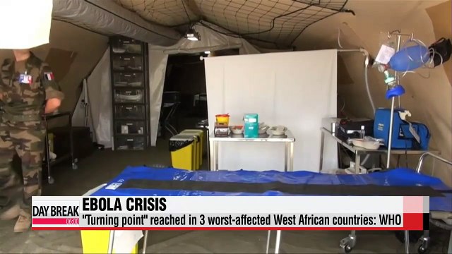 Ebola crisis reaching a turning point