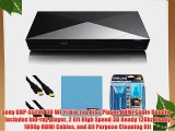 Sony BDP-S5200 3D Wi-Fi Blu-ray Disc Player HDMI Cable Bundle - Includes blu-ray player 2 6ft