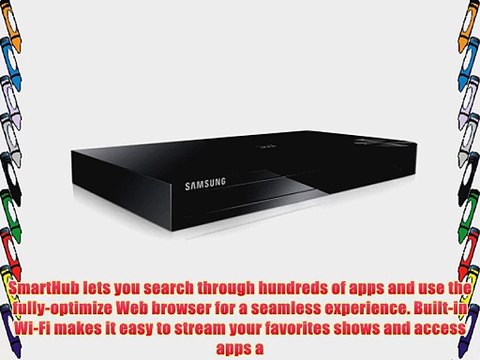 Samsung BD-FM59C 3D Smart Blu-ray Disc Player with Built-In Wi-Fi
