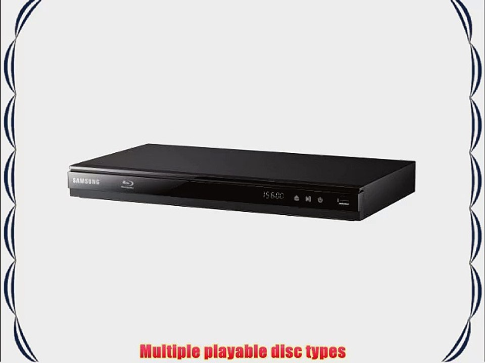 Samsung BD-E5700 WiFi Blu-ray Disc Player (Black)