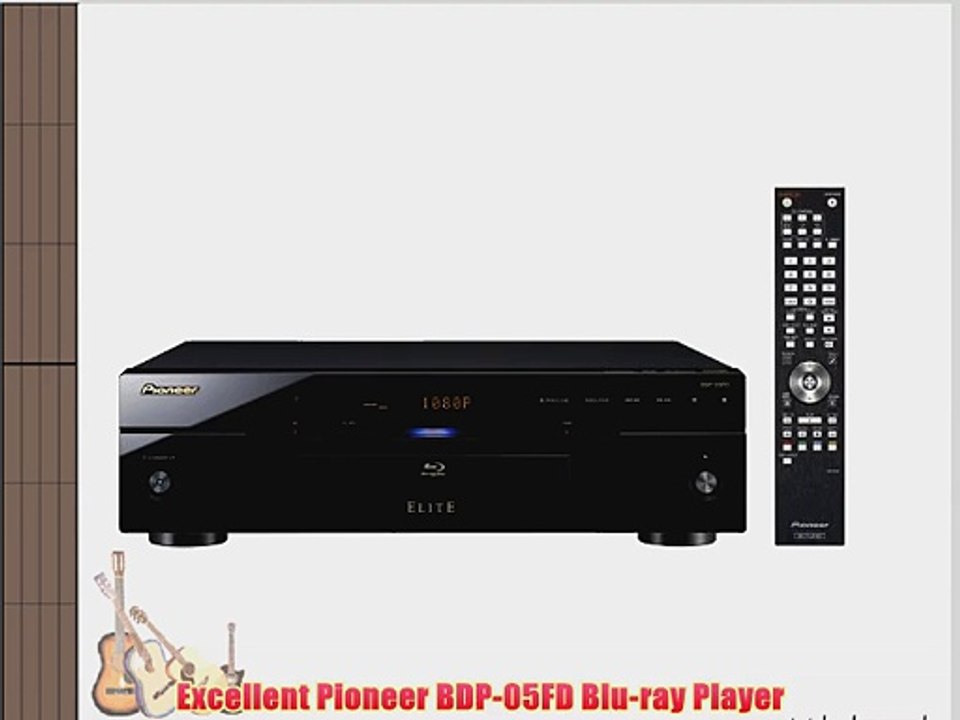 Excellent Pioneer BDP-05FD Blu-ray Player