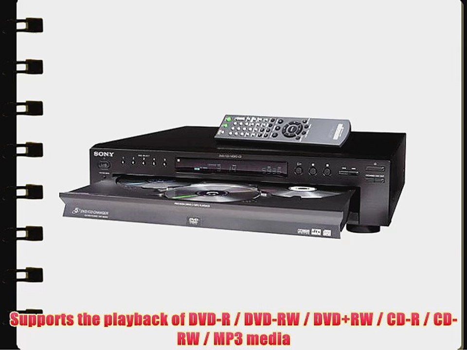 SONY DVP-NC615/B 5-Disc DVD Changer