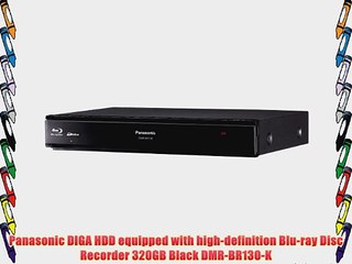 Panasonic DIGA HDD equipped with high-definition Blu-ray Disc Recorder 320GB Black DMR-BR130-K