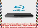 Toshiba BDX5300E 2D/3D Region Free Blu-Ray DVD Disc Player Plus 6-Feet HDMI Cable Bundle