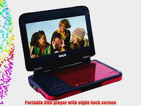RCA DRC6338 Portable DVD Player with 8-Inch LCD Screen