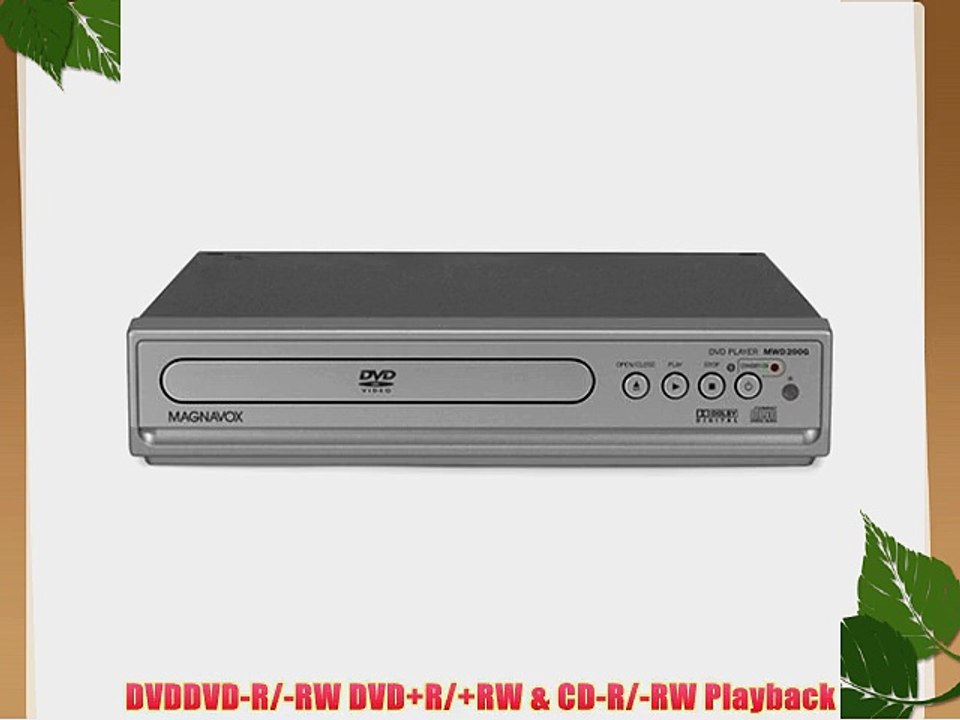 Magnavox DVD Player MWD200G