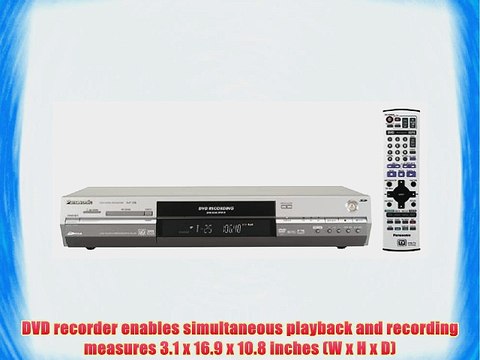 Panasonic DMR-E65S DVD Recorder with SD Card Slot (DVD-RAM