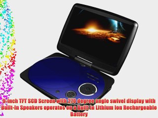 Impecca DVP916B 9 Inch Portable DVD Player