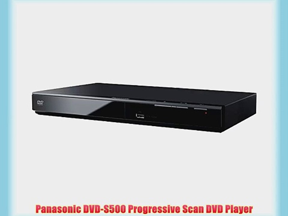 Panasonic DVD-S500 Progressive Scan DVD Player