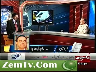Dr Subramanian Swamy debate with Pakistan ISI Chief on ZemTV - Full (हिंदी)