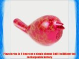 Chicbuds Portable Pink and Gold Bird Fauvette Speakers for MP3 iPod iPhone CD Player DVD Player