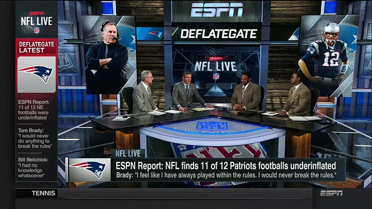 Mark Brunell Almost Cries Over Deflated Balls