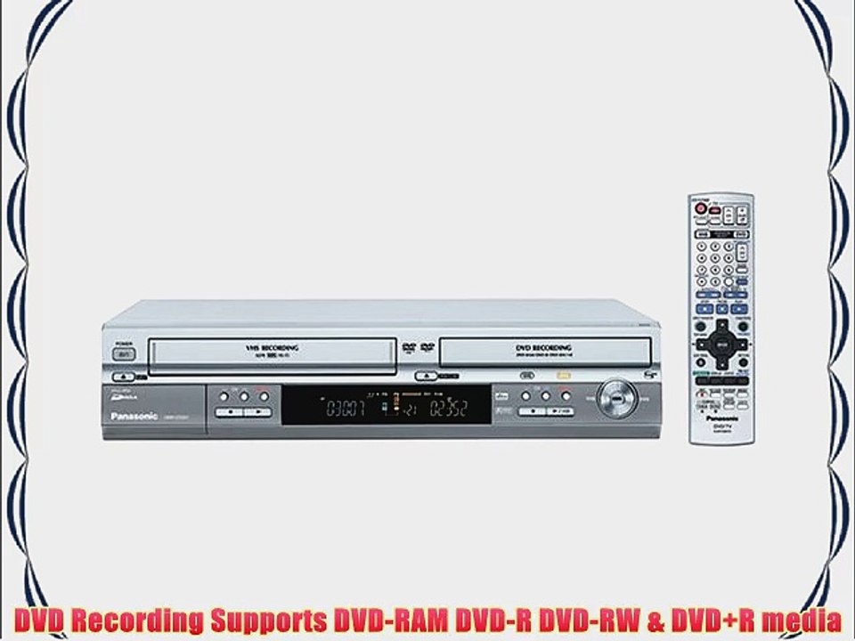 Panasonic DMR-ES30VS DVD Recorder/VCR Combo