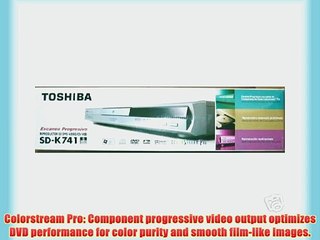 Toshiba SD-K741 Progressive Scan Dvd Player