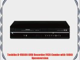 Toshiba D-VR600 DVD Recorder/VCR Combo with 1080i Upconversion