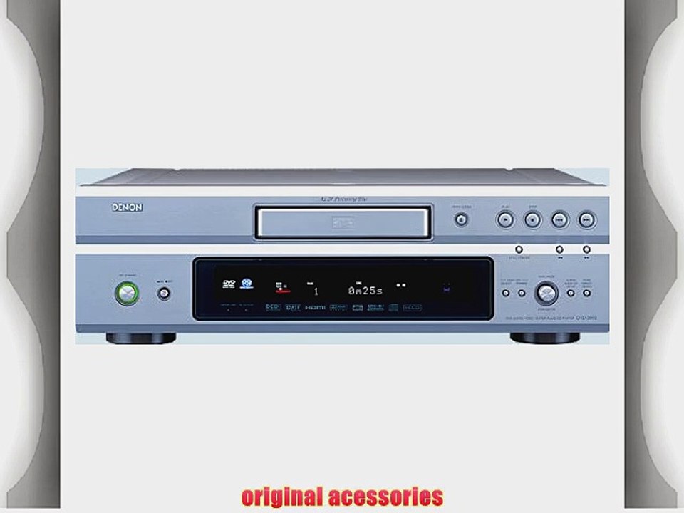 Denon DVD-3910S Progressive Scan DVD-A/SACD Universal Player (Silver)