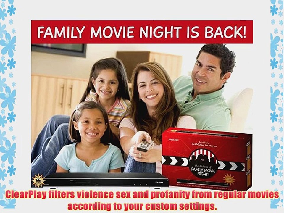 Clearplay HD Upconvert DVD Player with 12-month Membership