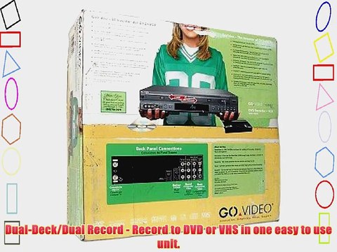 Go Video VR3845 Combo DVD Recorder and Hi-Fi VCR