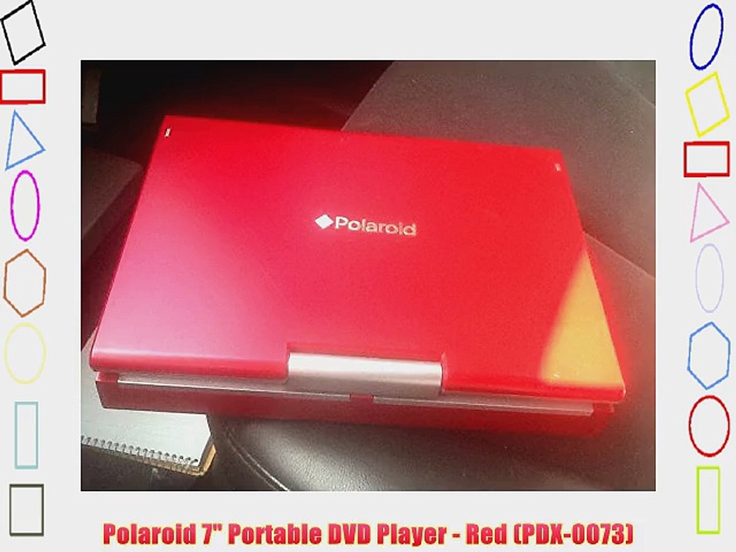Polaroid 7 Portable DVD Player - Red (PDX-0073) - video Dailymotion
