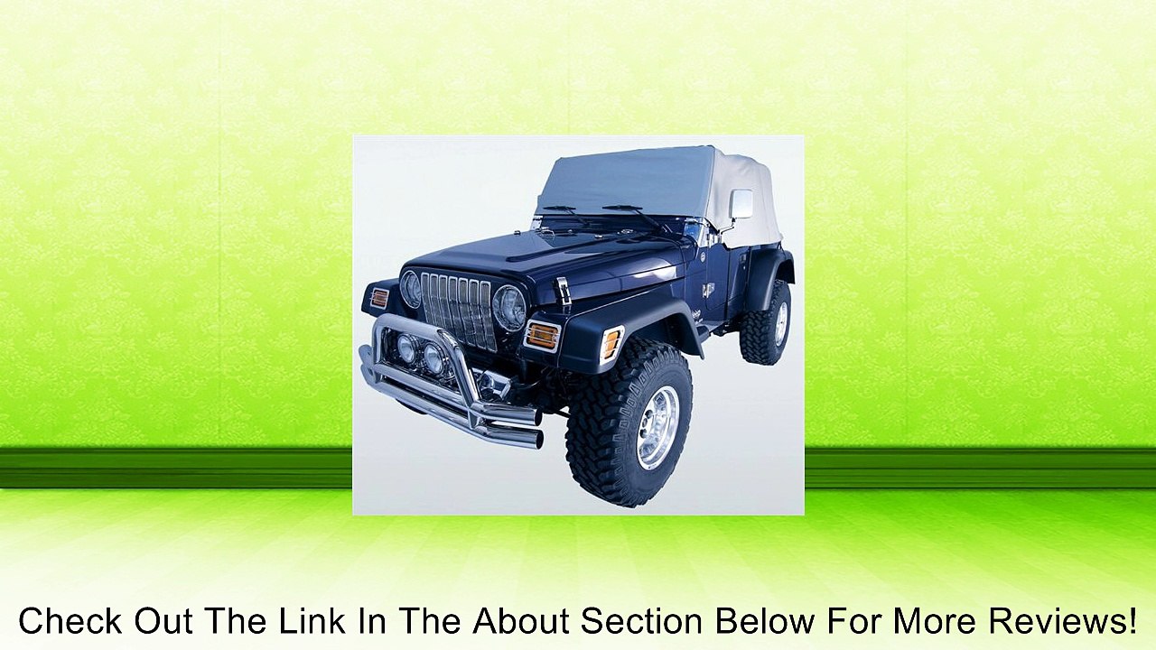 Rugged Ridge 13316.09 Grey Water Resistant Vinyl Cab Cover Review