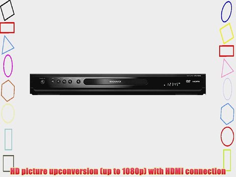 Magnavox HDMI DVD Player w/ HDMI Cable and HD Picture Upconversion