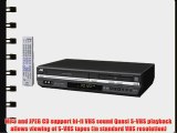 JVC HRXVC28B DVD/VCR Combo  Black