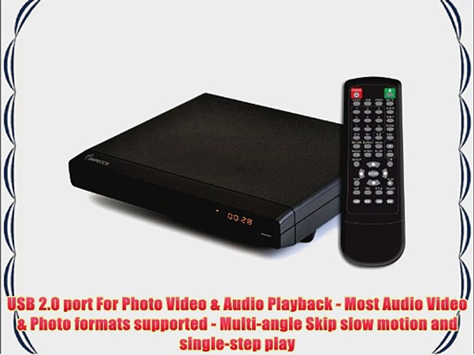 Impecca DVHP9112 Home DVD Player