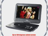 NAXA Electronics NPD-1003 10-Inch TFT LCD Swivel Screen Portable DVD Player with USB/SD/MMC