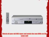 Remanufactured Panasonic PV-D4734S Double Feature Progressive Scan DVD/VCR Combo