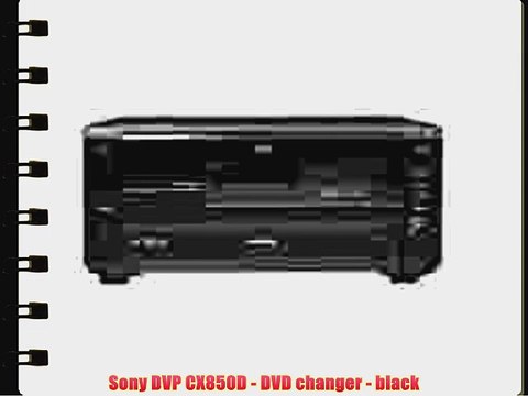 Sony DVP CX850D - DVD changer - black