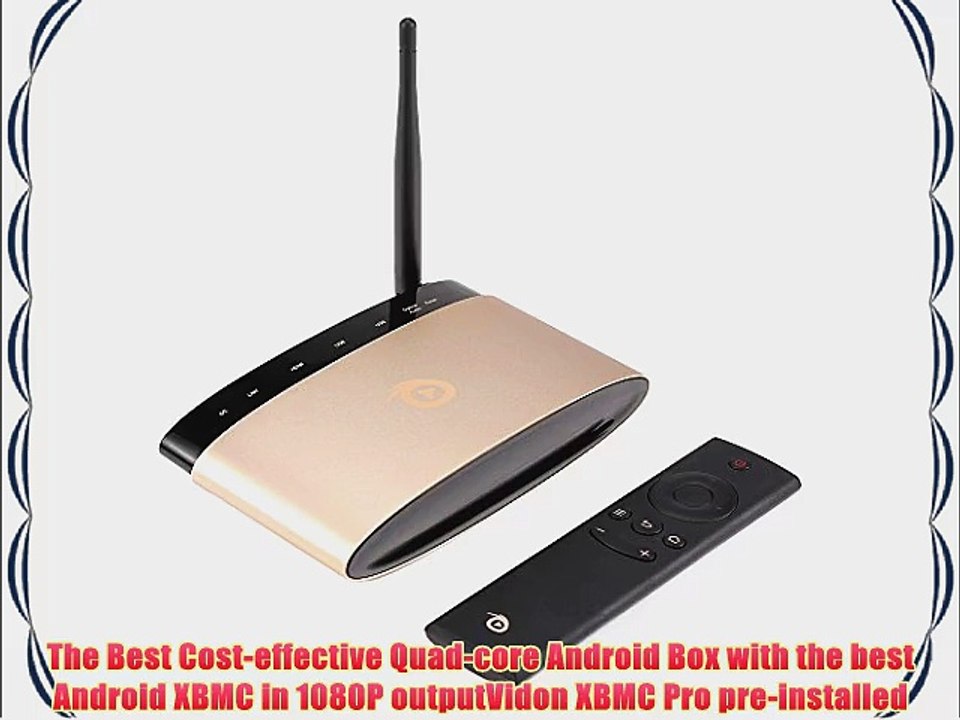Vidon Box A31S Quad Core Android 4.4 Mini TV Box 1G/8G Vidon XBMC pro 1080P 3D Blu-ray Playback