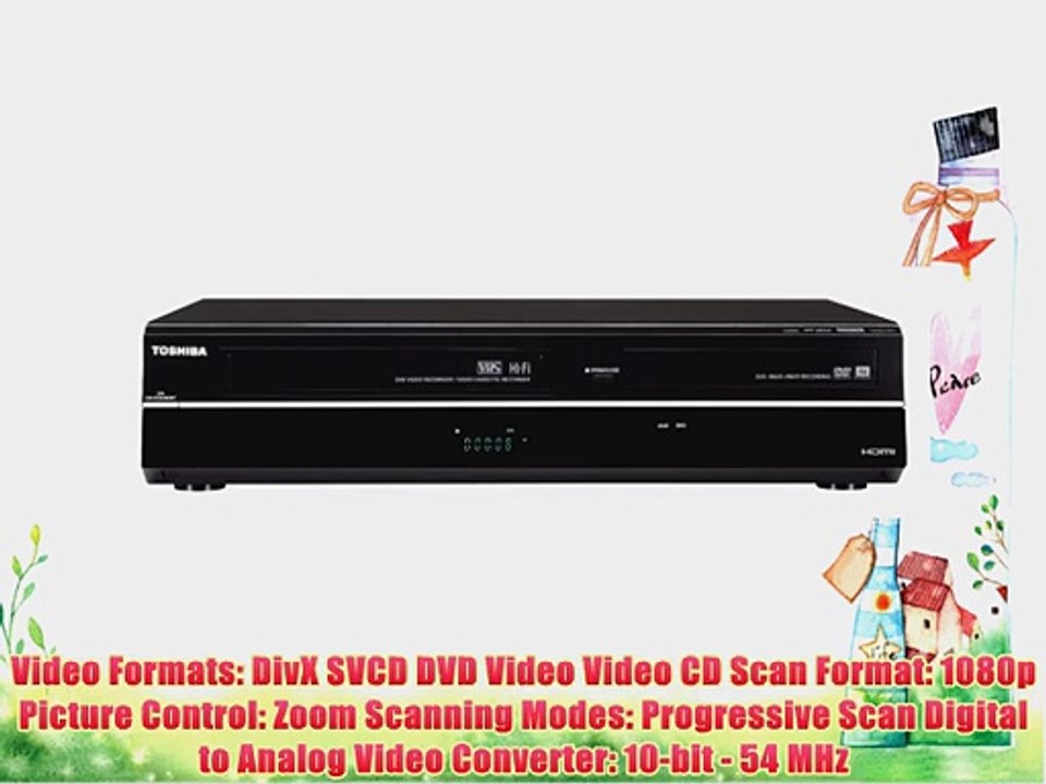Toshiba Consumer DVD Recorder/VCR Combo (Catalog Category: DVD Players