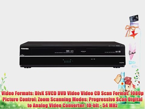 Toshiba Consumer DVD Recorder/VCR Combo (Catalog Category: DVD Players