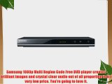 Samsung C500-RF 1080p HDMI All Multi Region Code Free DVD Player