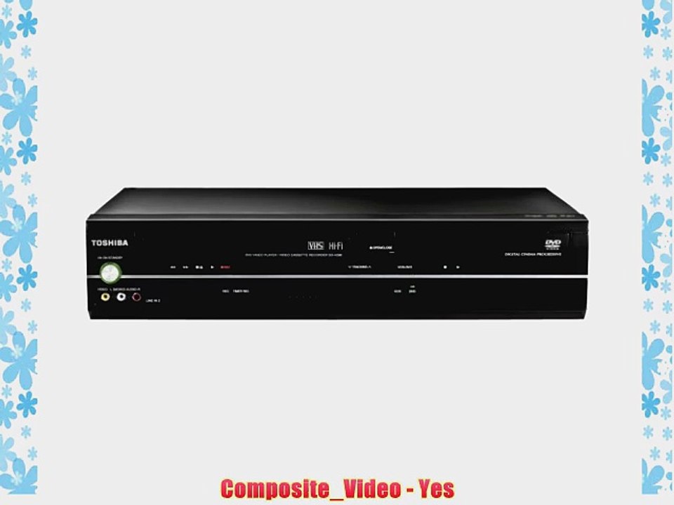 New High Quality TOSHIBA SD V296 DVD/VCR COMBINATION (HOME THEATRE ACCESS)