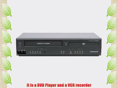 Magnavox DV225MG9 DVD Player and 4 Head Hi-Fi Stereo VCR with Line-in Recording
