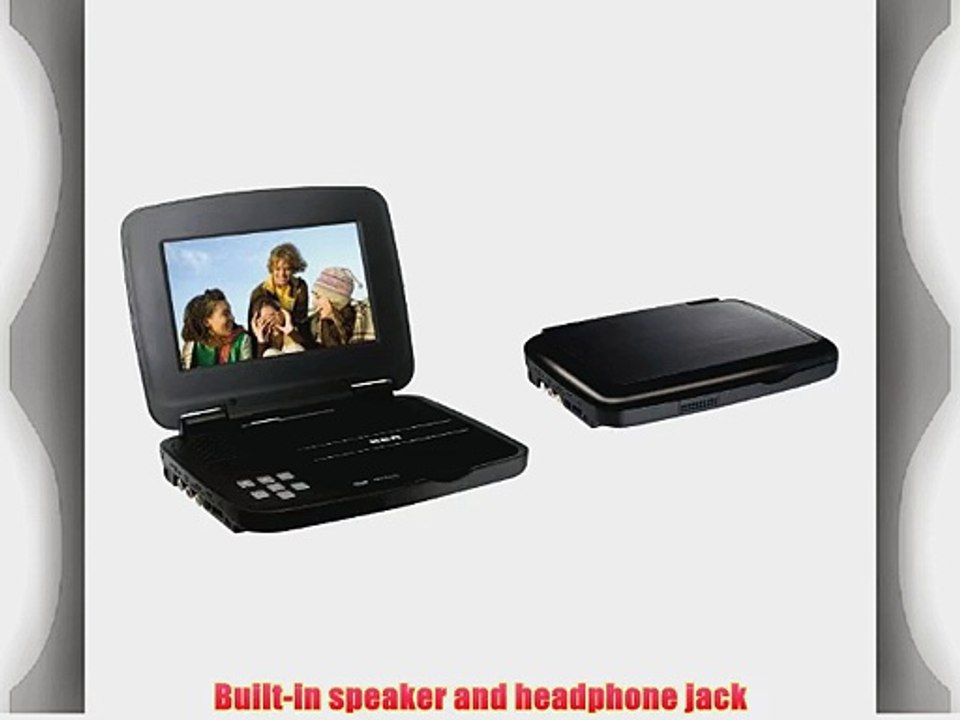RCA DRC99373E Portable DVD Player