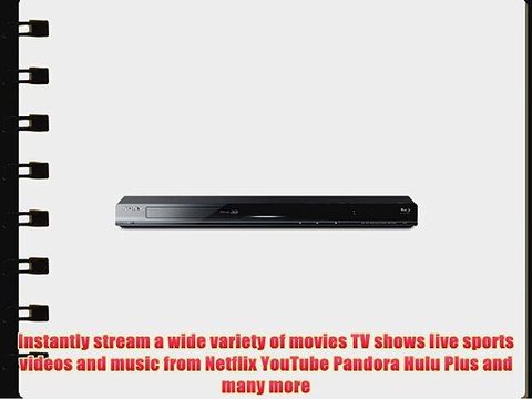 Sony BDP-S580 Blu-ray Disc Player (Black)