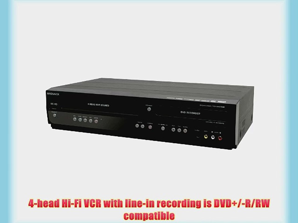 Magnavox RZV427MG9 Refurbished DVD/VCR Combo with DVD Recorder