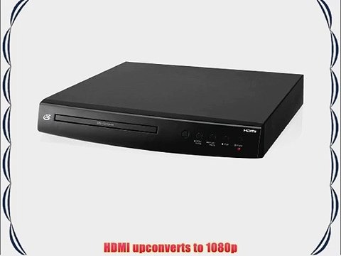 GPX DH300B 1080p Upconversion DVD Player with HDMI