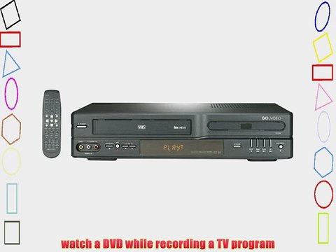 GoVideo CineVision DV1040 Progressive-Scan DVD/VCR Combo