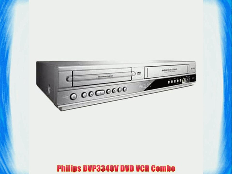 Philips DVP3340V DVD VCR Combo